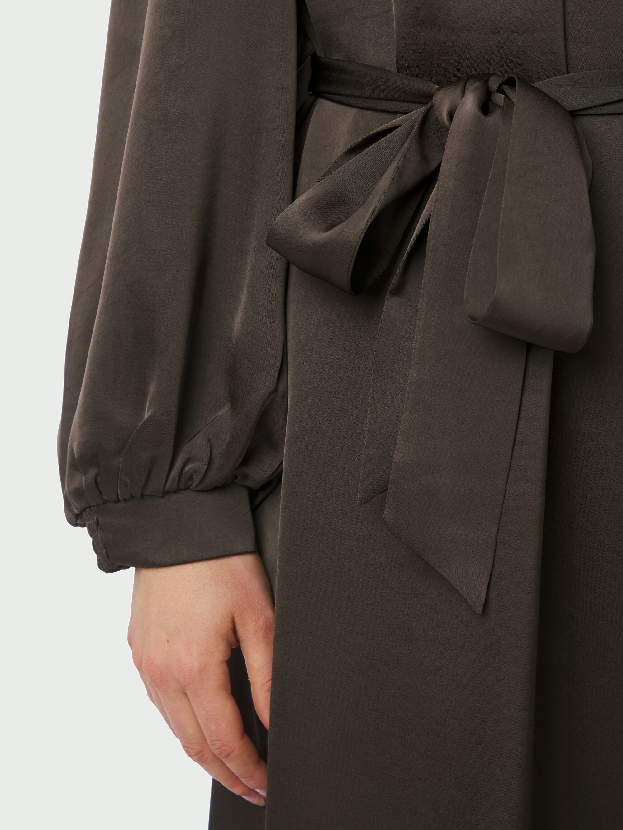 Rolana Heavy Sateen Dress