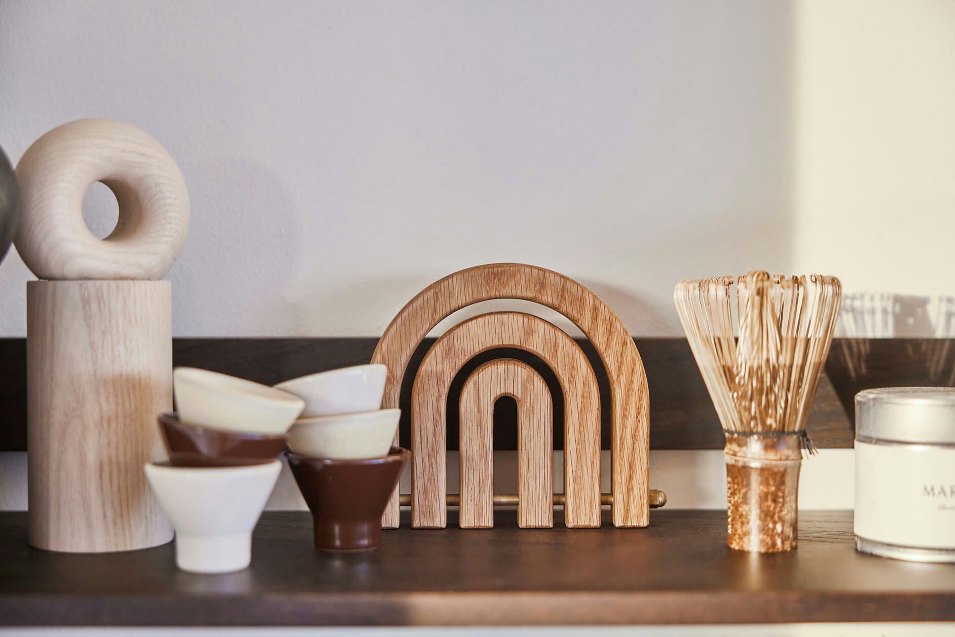 Rainbow Wooden Trivet