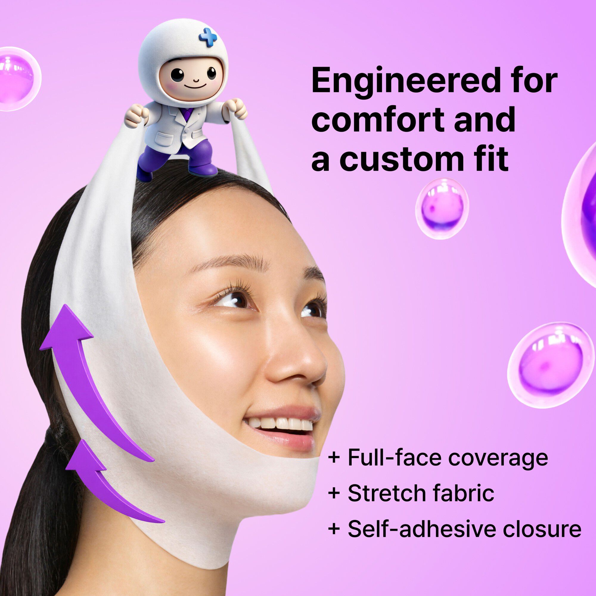 Cryo V-Sculpt Jawline Lifting Mask