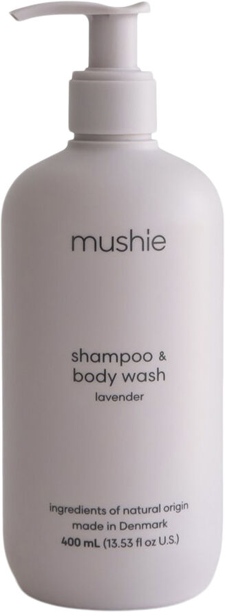 Mushie Baby Shampoo & Body Wash - Lavender 400 ml