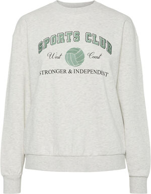 PCARINA LS O-NECK SWEATSHIRT D2D DM
