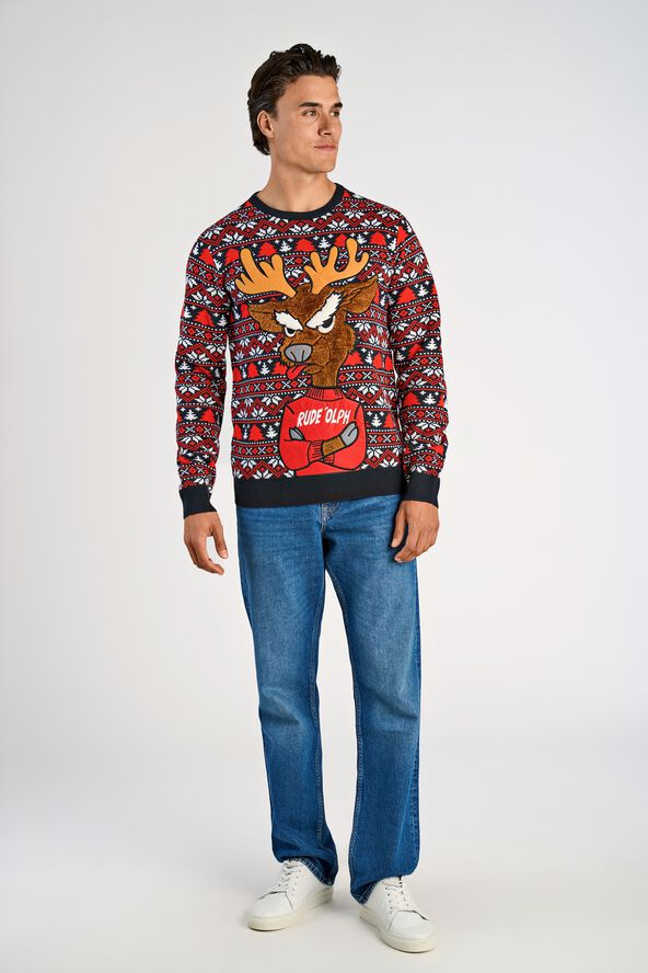 3D Xmas knit
