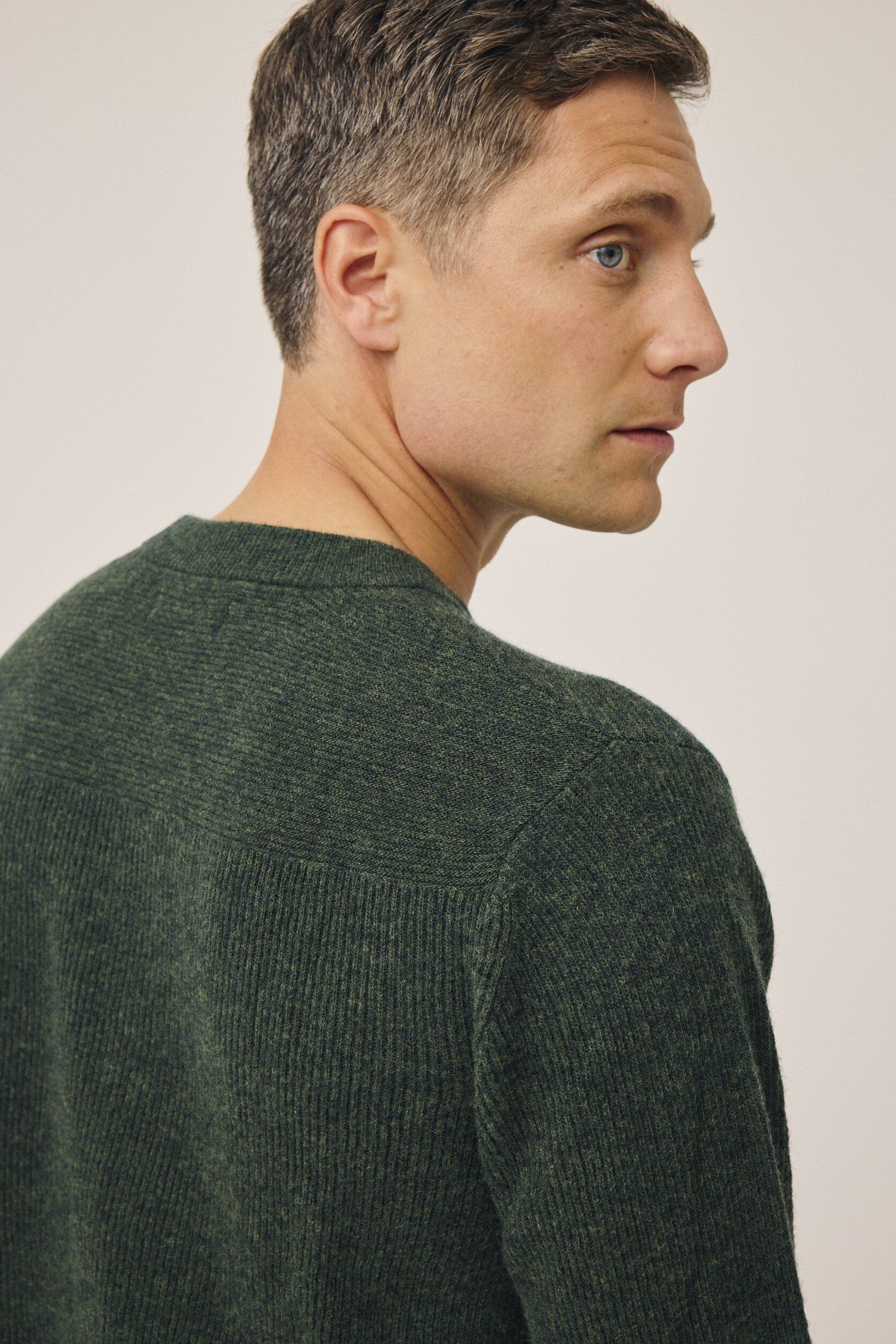 Maryn 5 Rib strik sweater - 100% lammeuld RWS