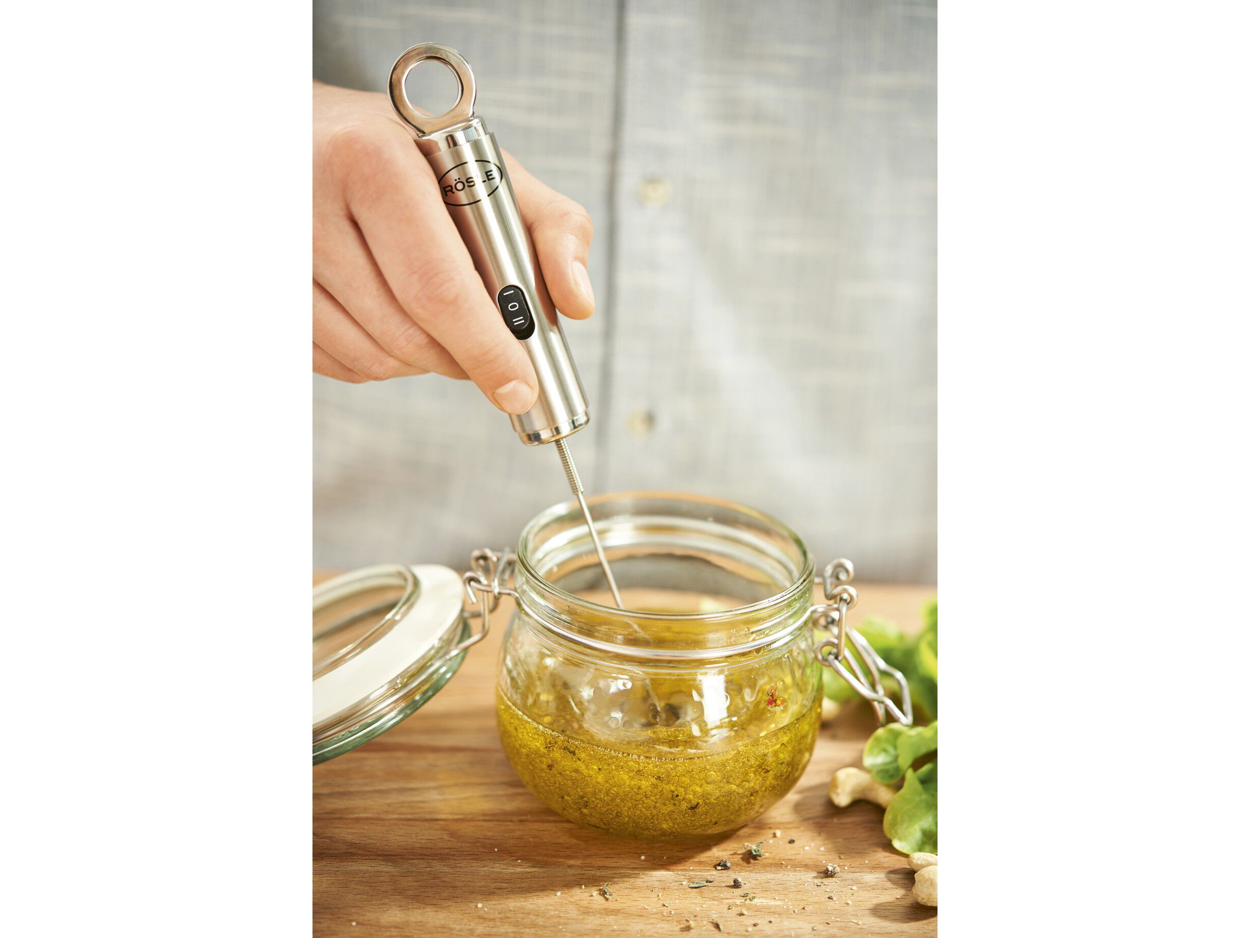 M&aelig;lkeskummer 23 cm St&aring;l