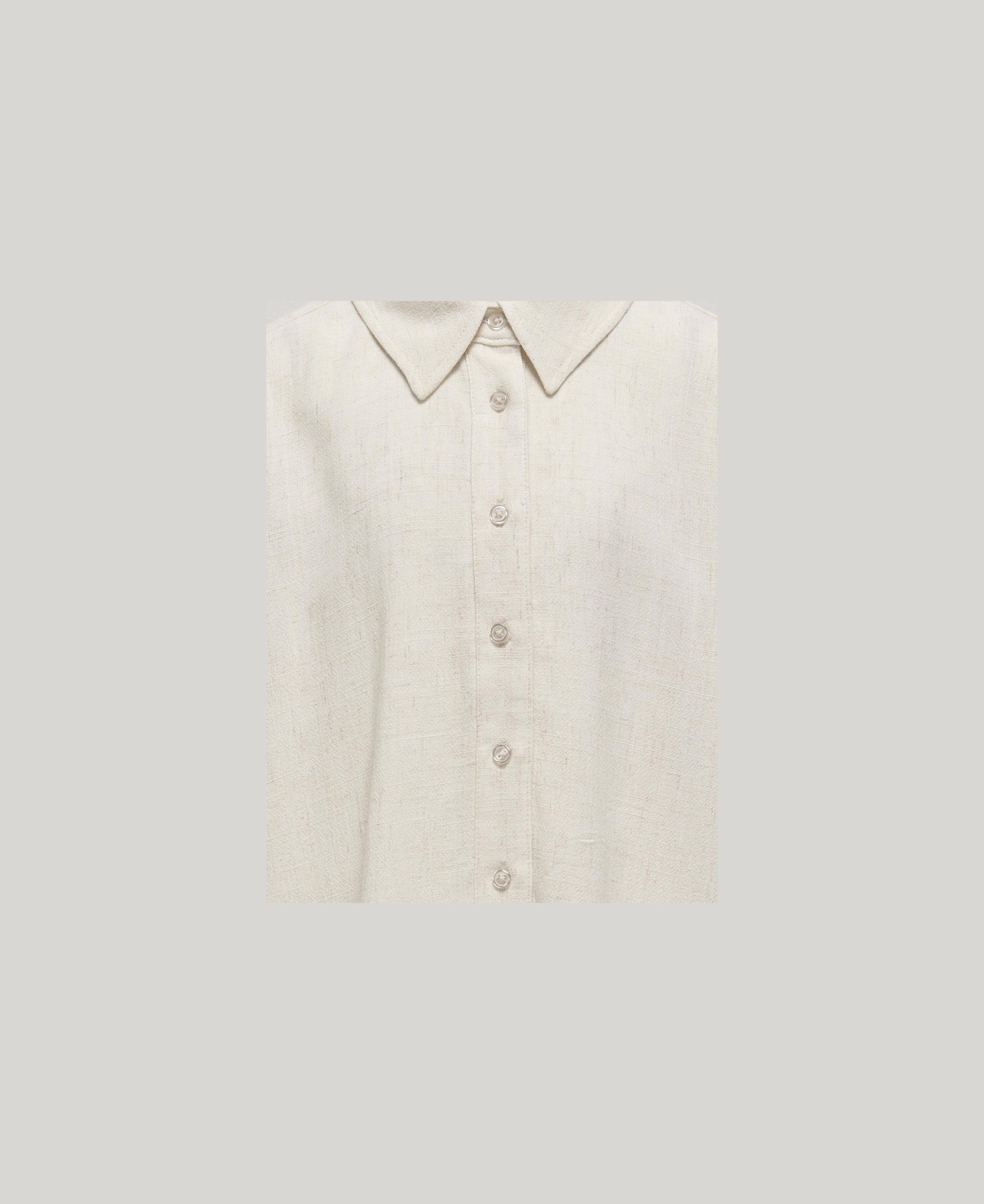 KOGSIESTA L/S LINEN BLEND OVS SHIRT