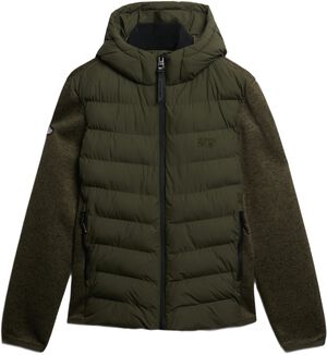 HOODED STORM KNIT HYBRID JKT