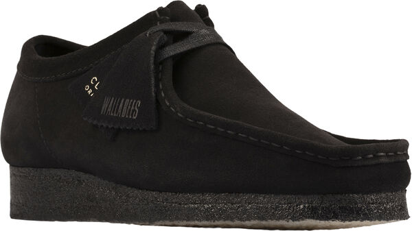 Wallabee. Black Sde, D, 4