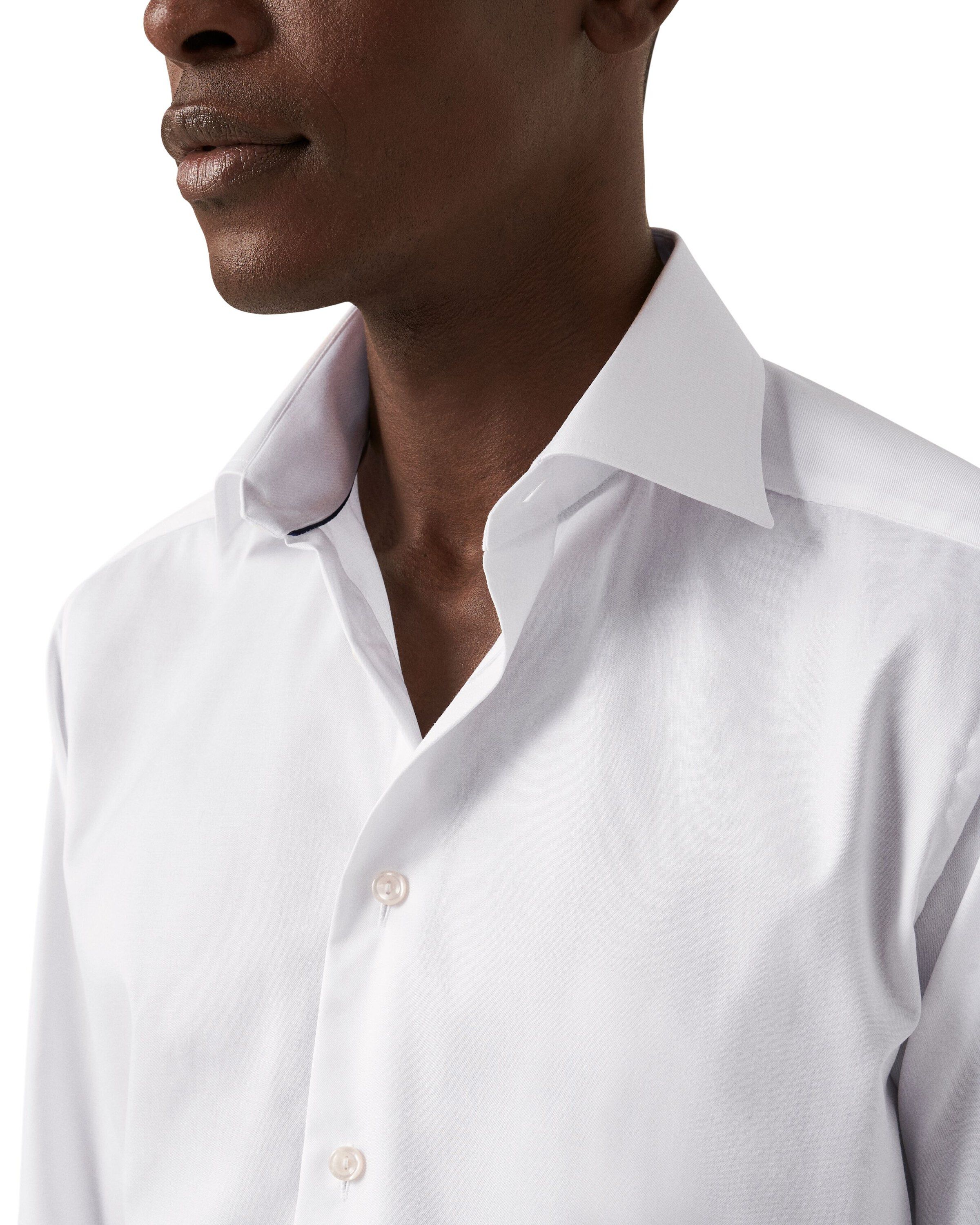 Super Slim Fit Light Blue Signature Twill Shirt