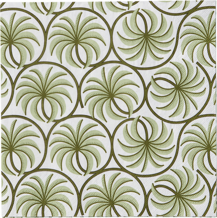 Paper Napkin Palm Ivy 50pcs