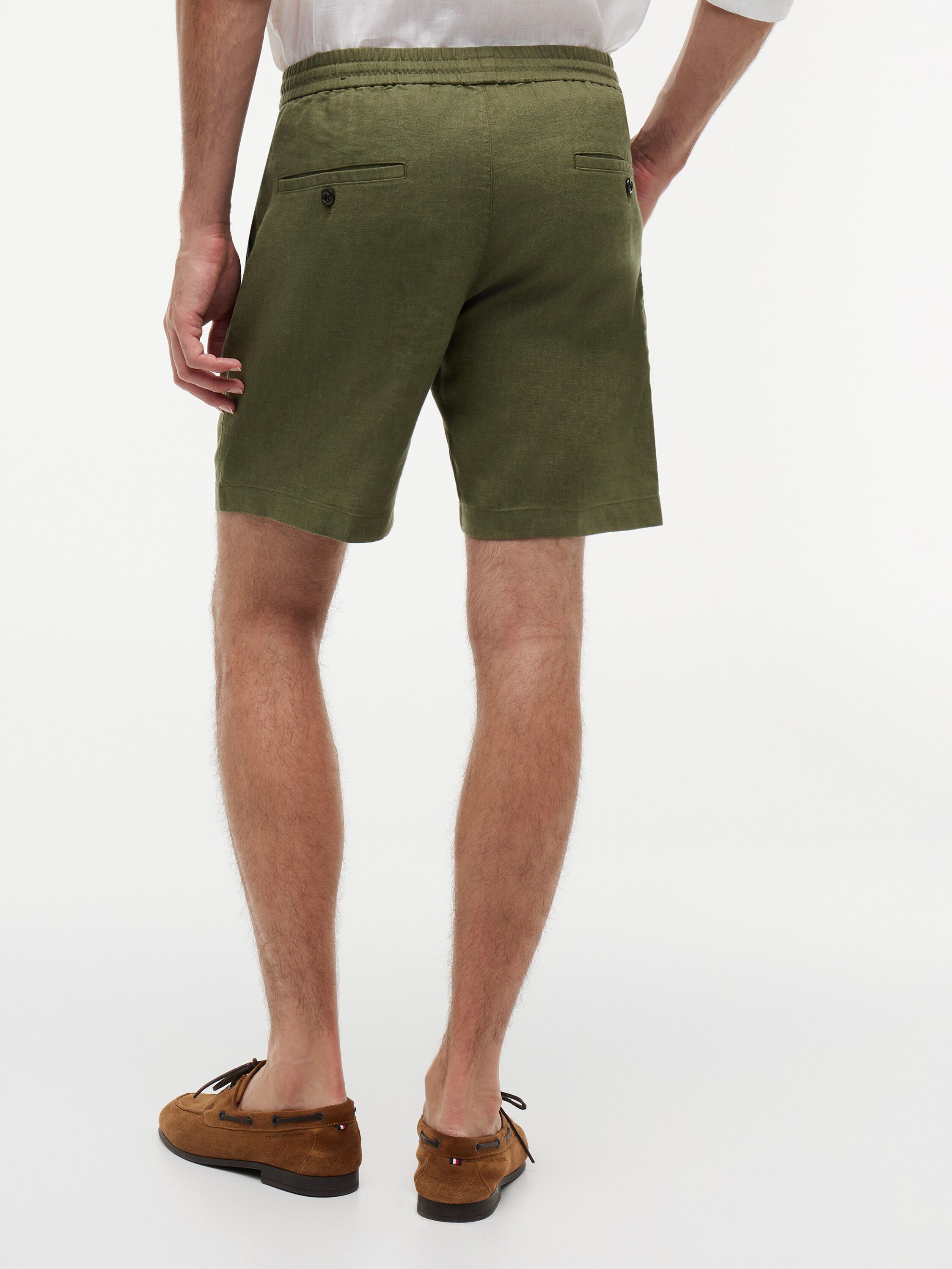 Dover Linen Blend 8" Inseam Chino Shorts