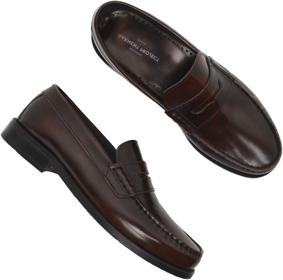 Miles Penny Loafer - Brown Polido