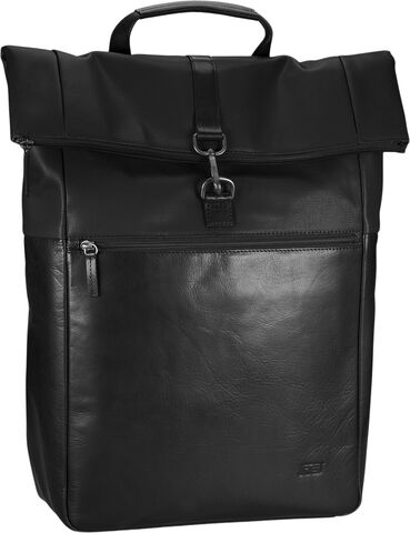 black MALMO Rollup Backpack