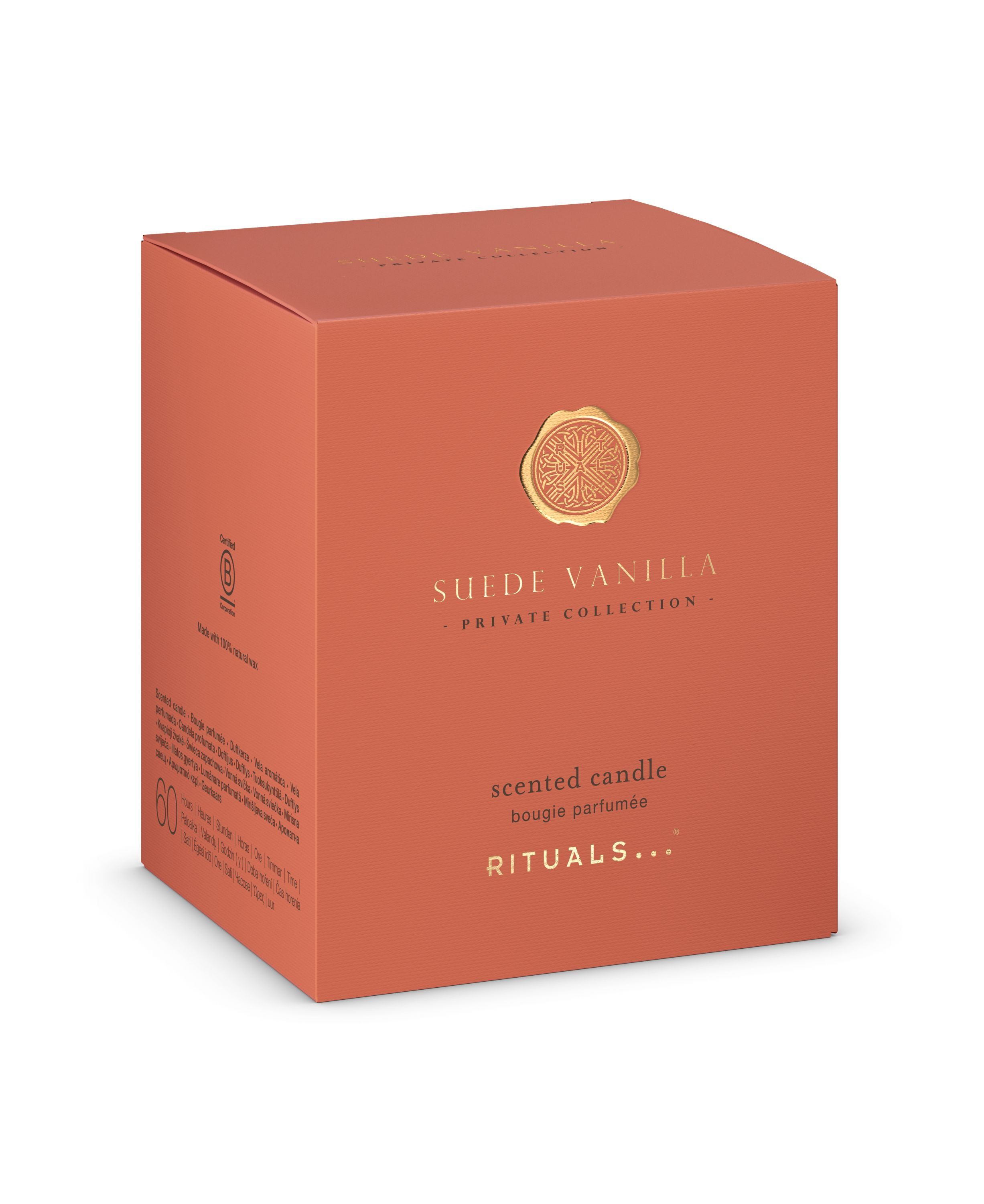 Suede Vanilla Scented Candle 360g