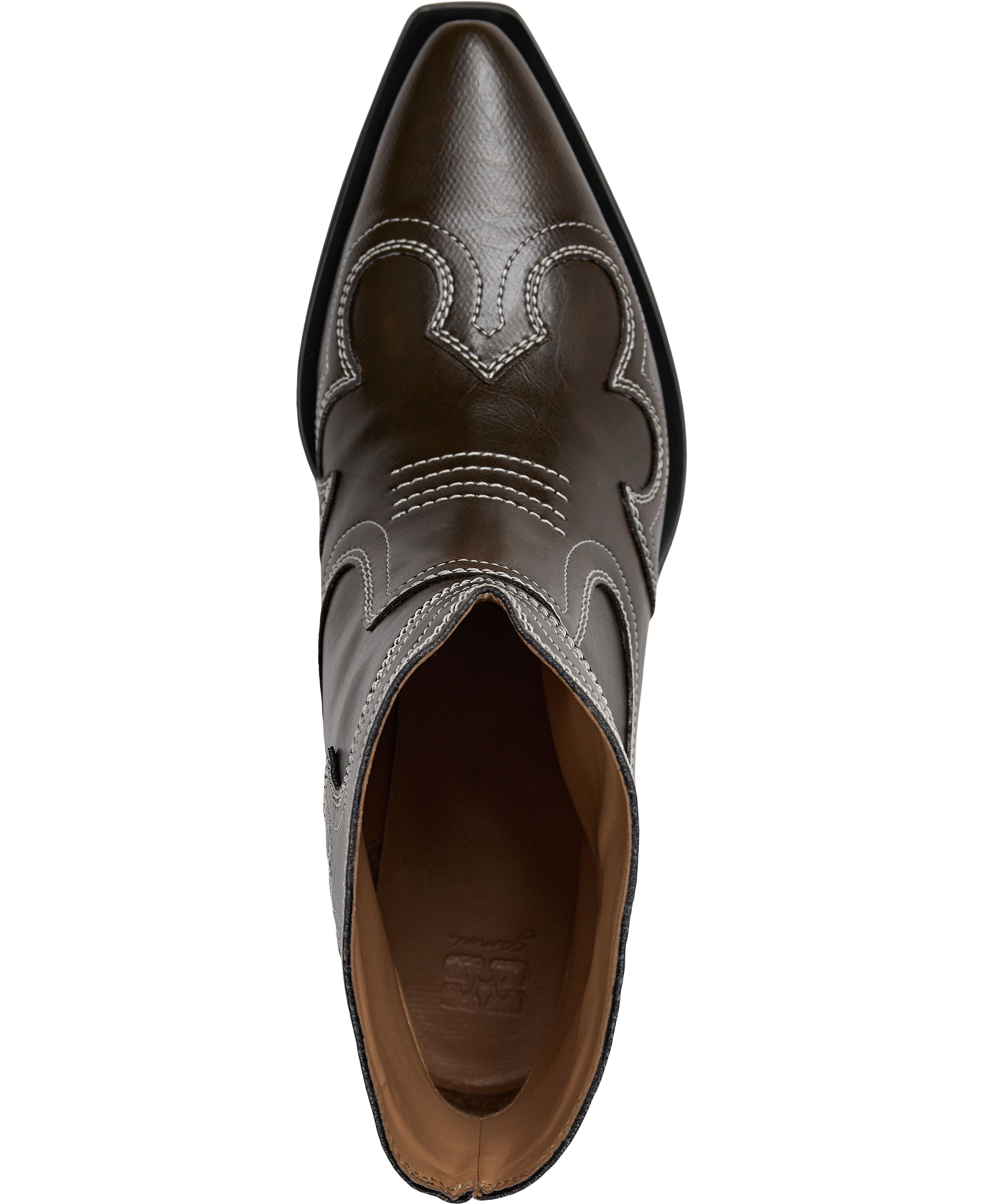 Low Shaft Embroidered Western Boot