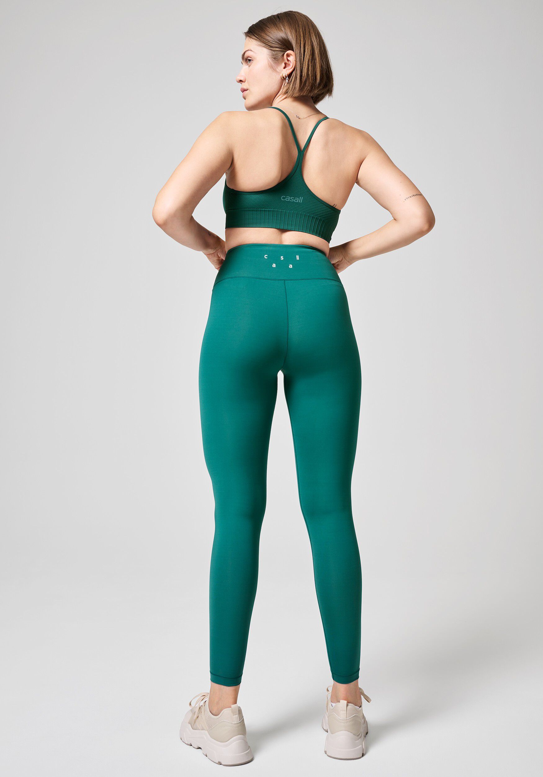 Seamless Rib High Waist Tr&aelig;nings Tights