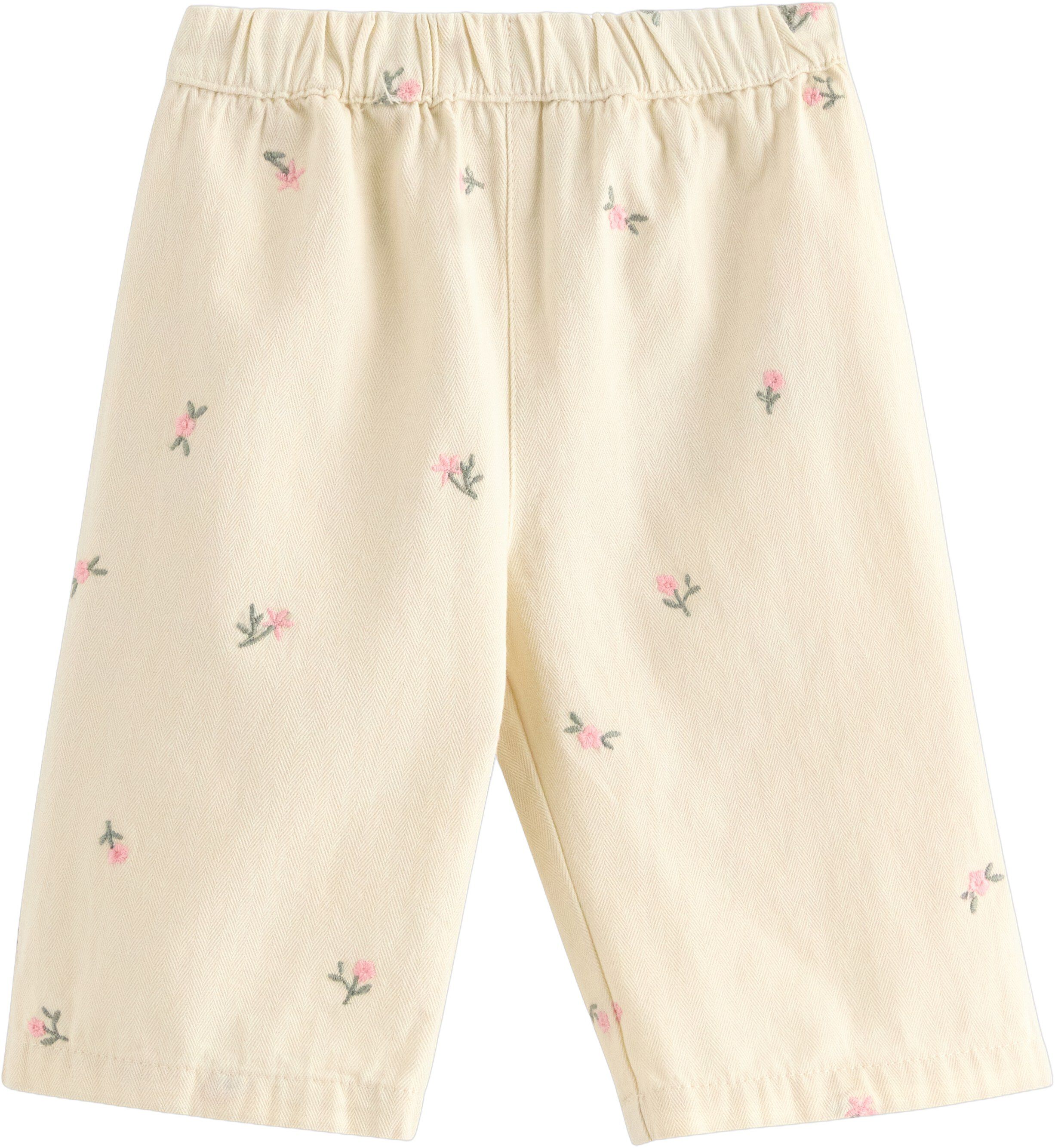 Trousers woven emb