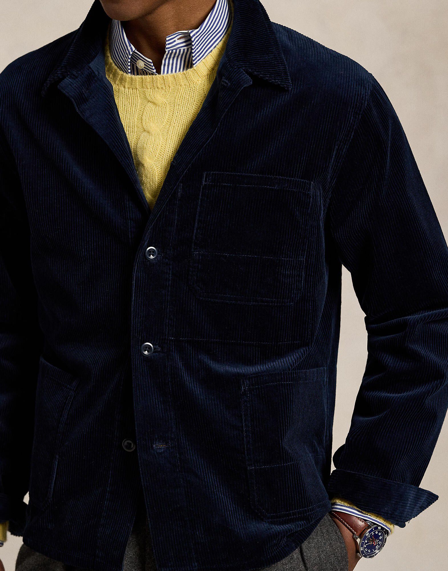 Corduroy Utility Jacket