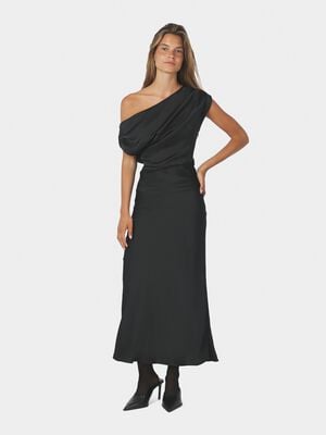 Lilith Heavy Sateen Dress