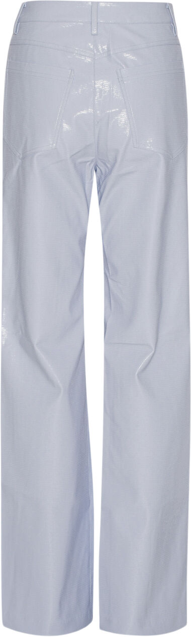 Embossed High Rise Pants