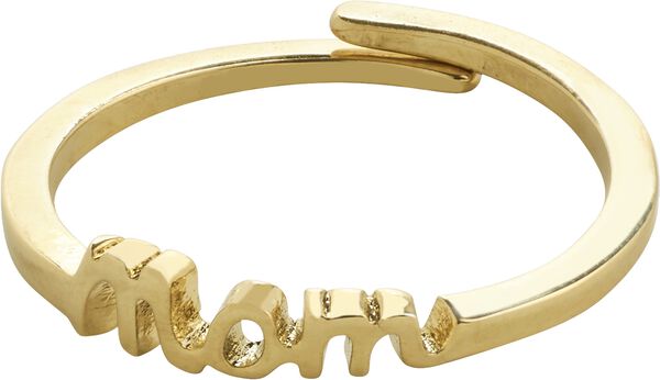 LULU mom stack ring gold-plated