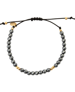 Rachel Hematite - Gold