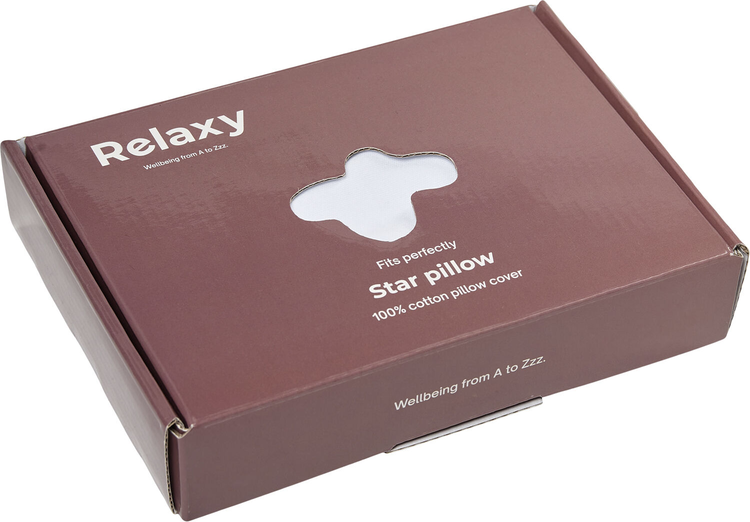 Relaxy STAR Pudebetr&aelig;k hvid