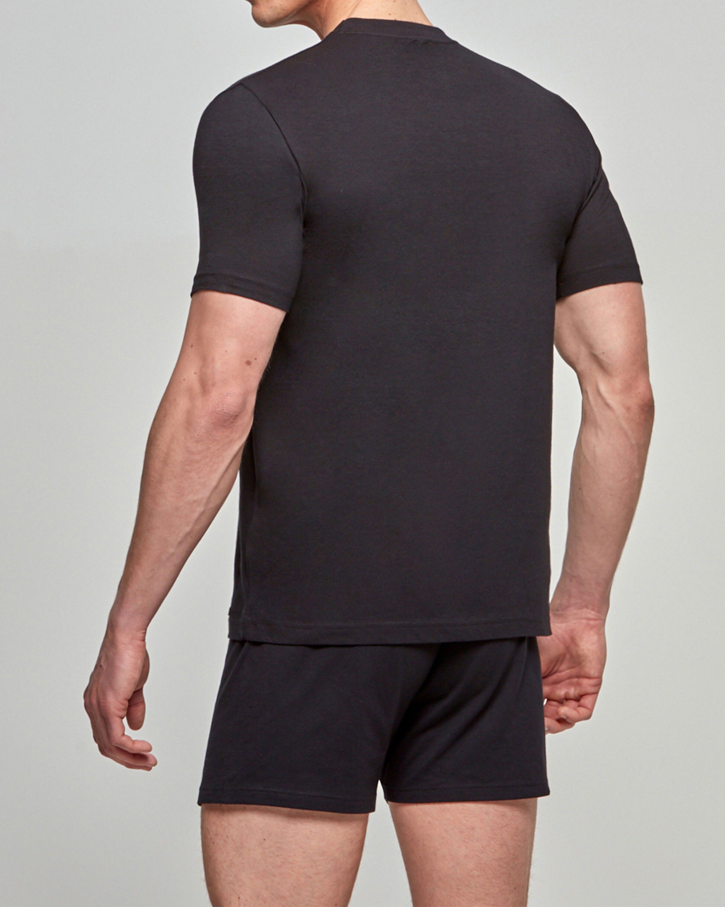 T-shirt O Neck Rib Pure Cotton