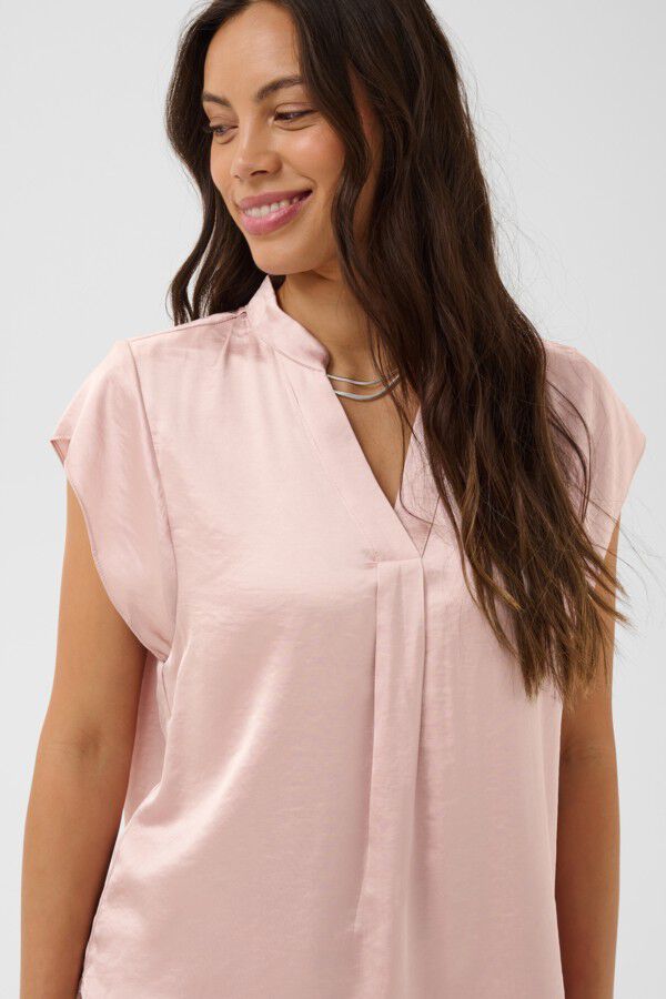 PananSZ Cap Sleeve Blouse