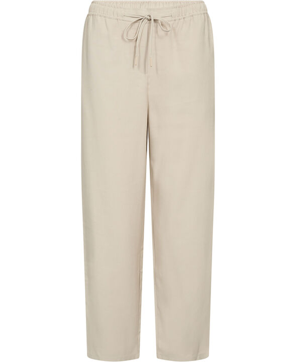 Drawstring flowy trousers