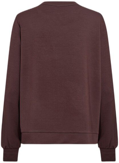 SC-BANU 317 Sweatshirt M&oslash;rk blomme