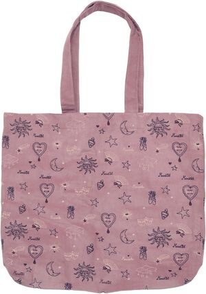 Corduroy Totebag Purple Theatre Magic