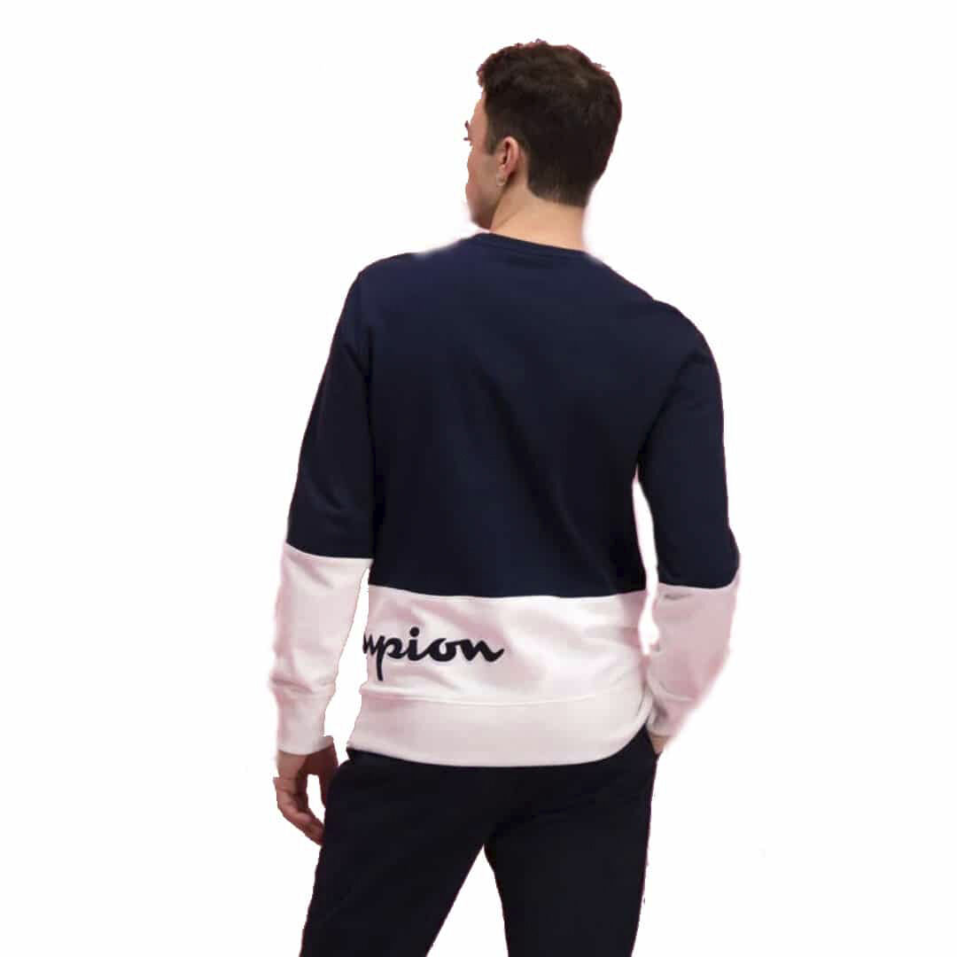 Colour Block Wraparound Logo sweatshirt