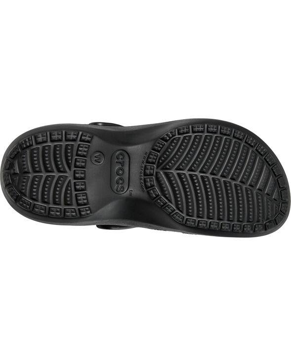 Classic Platform Clog W Blk