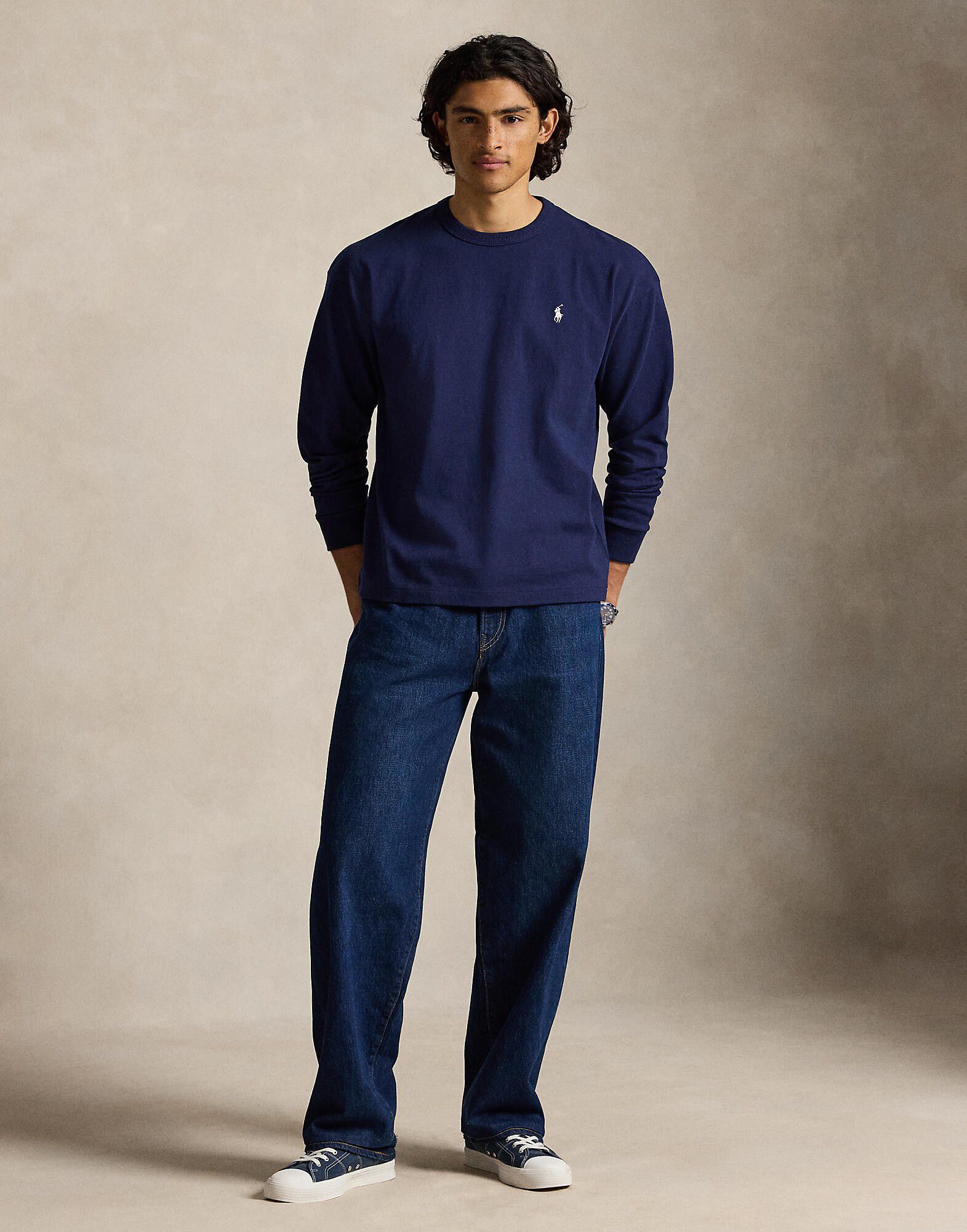 Relaxed Fit Jersey Long-Sleeve T-Shirt