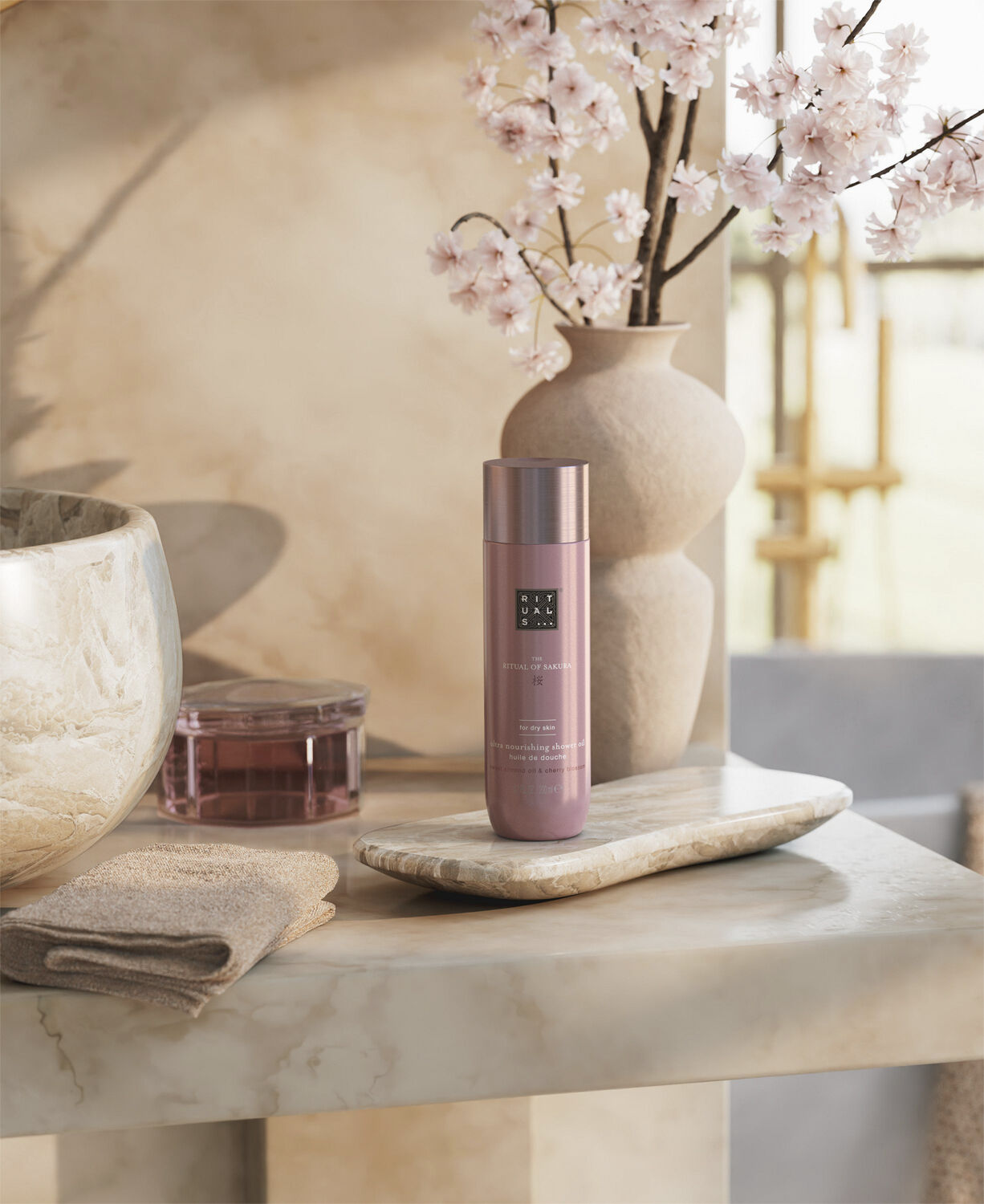 The Ritual of Sakura Shower Oil