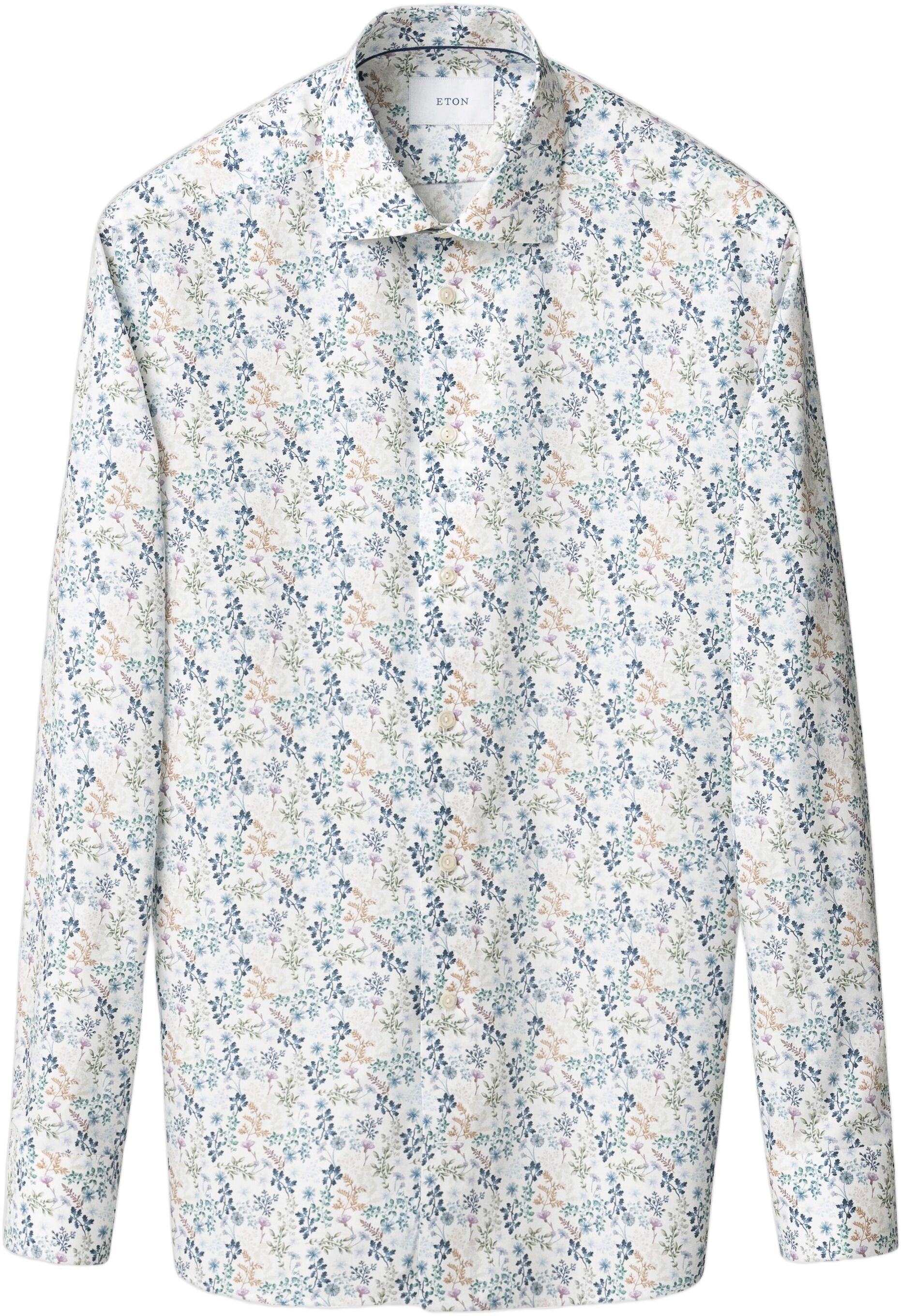 Contemporary Fit Floral Twill Shirt