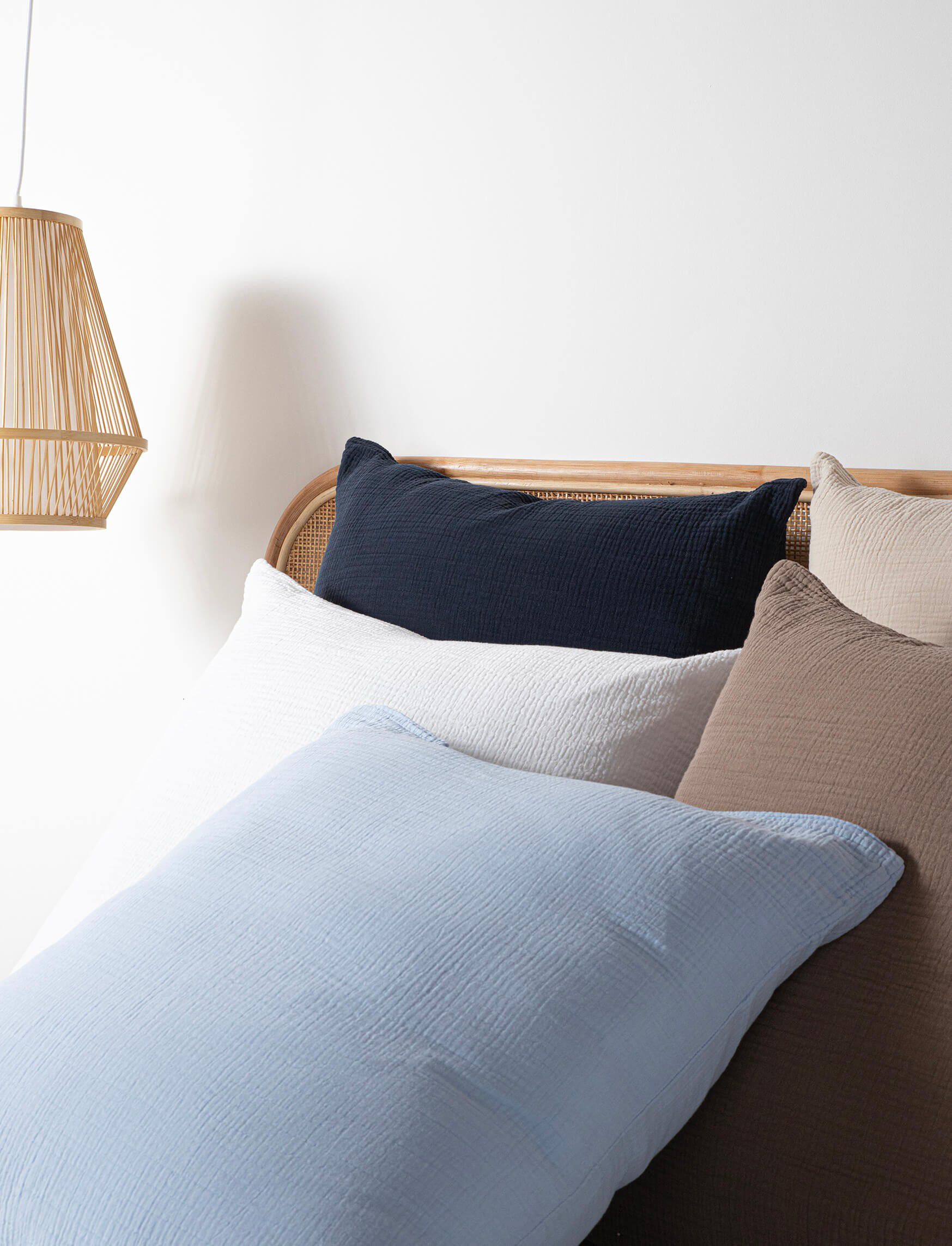 Stonewashed muslin senges&aelig;t