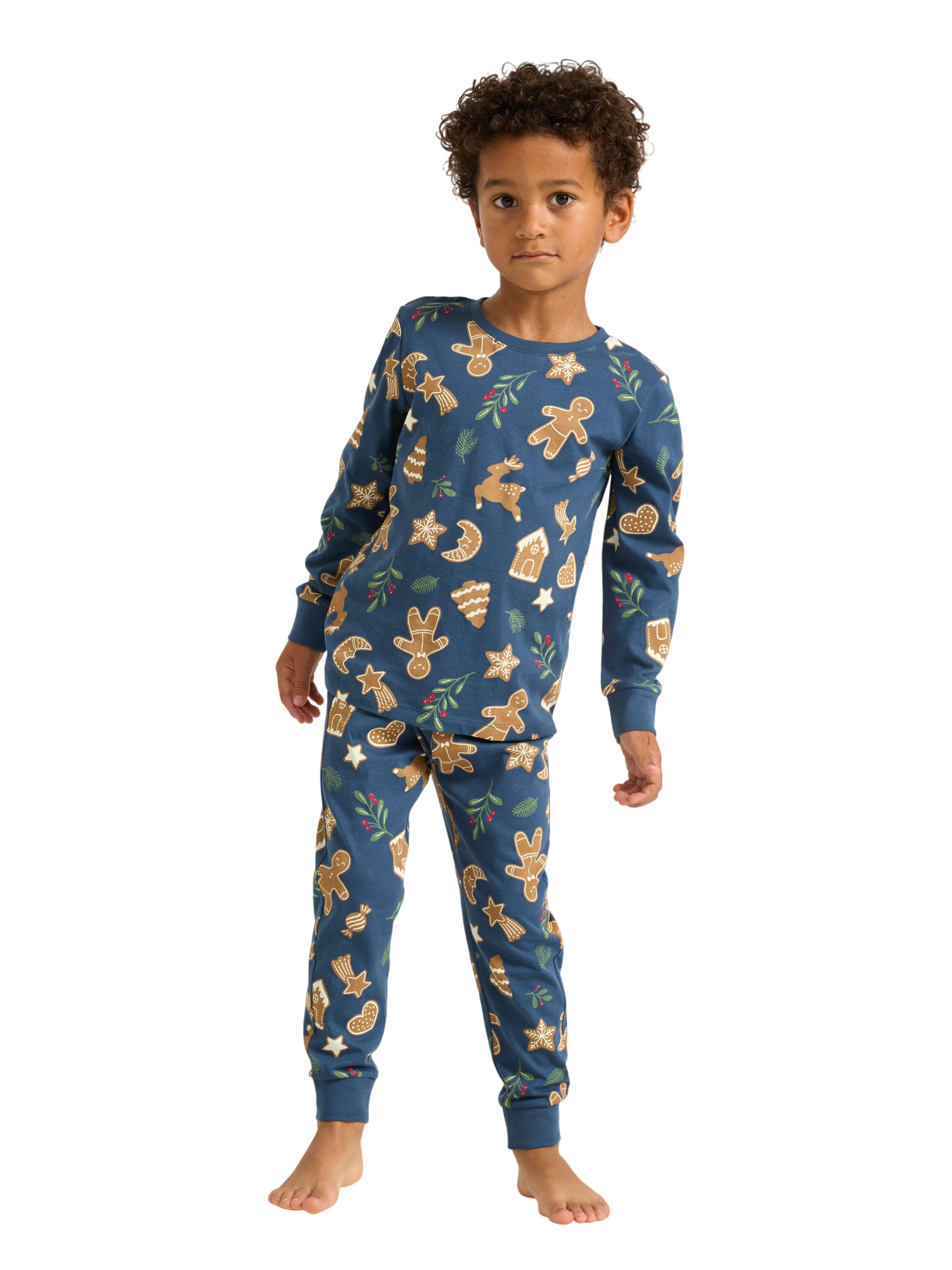 Cosy pyjama set in soft cotton with