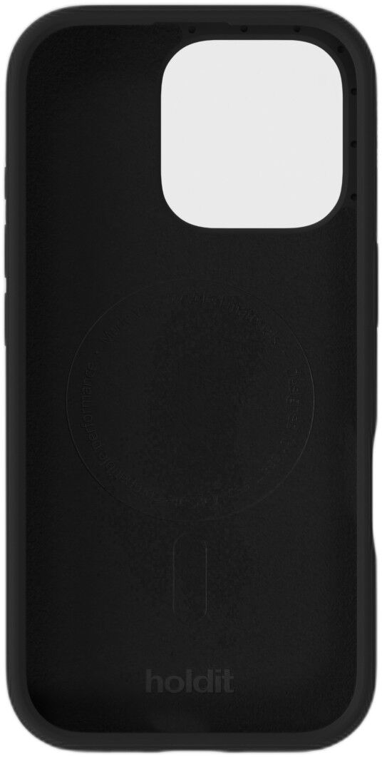 Silicone Case MagSafe Compatible iPhone 16 Pro Black
