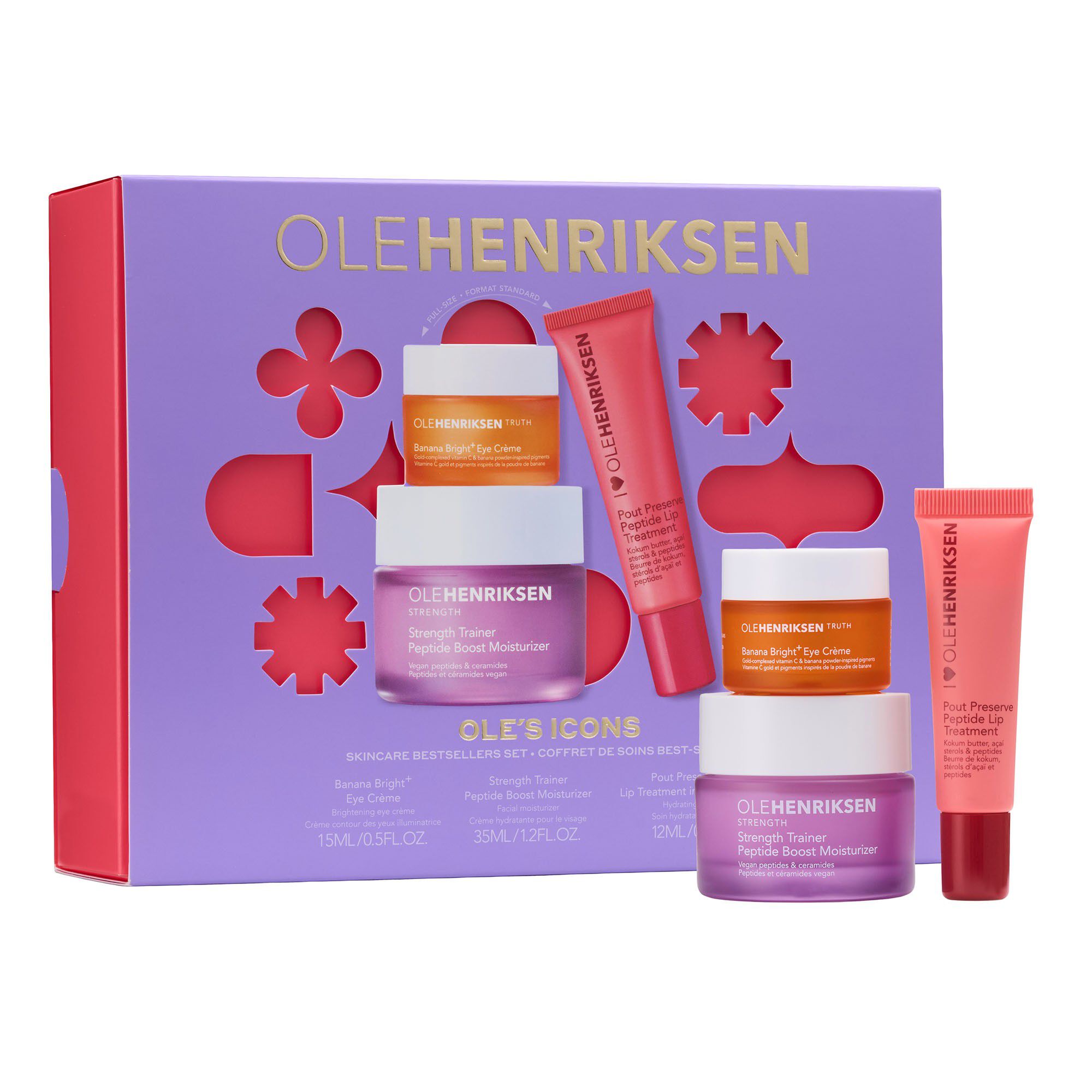 SETS Oles Icons Pout, Strenght + BB+ Eye creme 1 stk