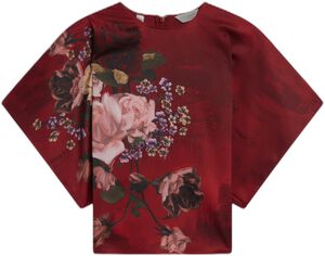 OTILEE Printed Batwing Top