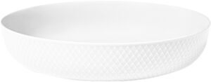 Rhombe Serveringsskål Ø28 cm hvid