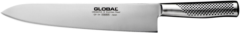 GF-34 Kokkekniv helsmedet st&aring;l 27 cm