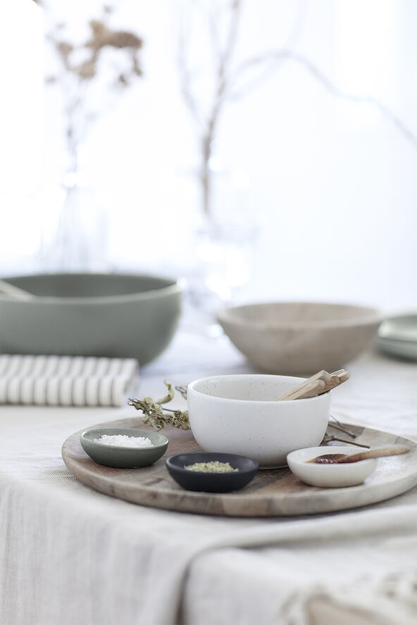 Skål Pacifica 15 x 6 cm Vanilla Keramik