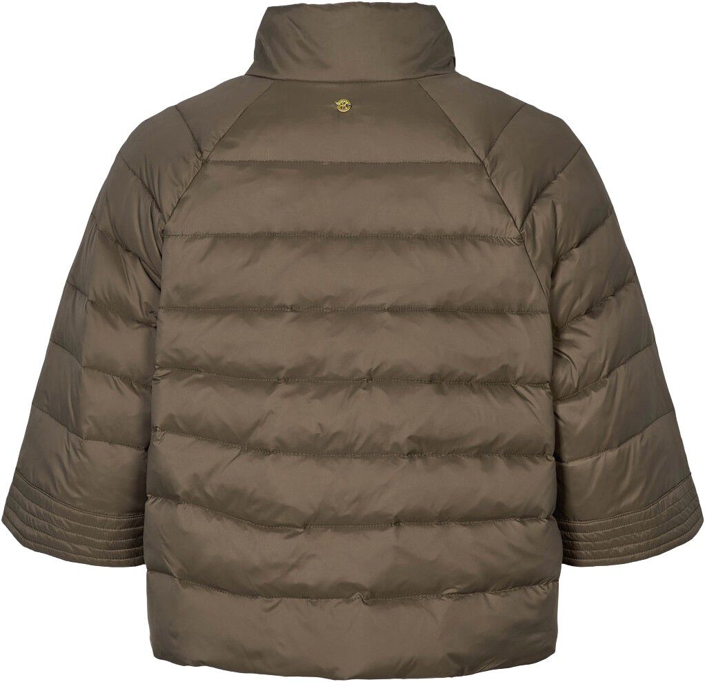 1575PBOAlaska down quilt cape jacket