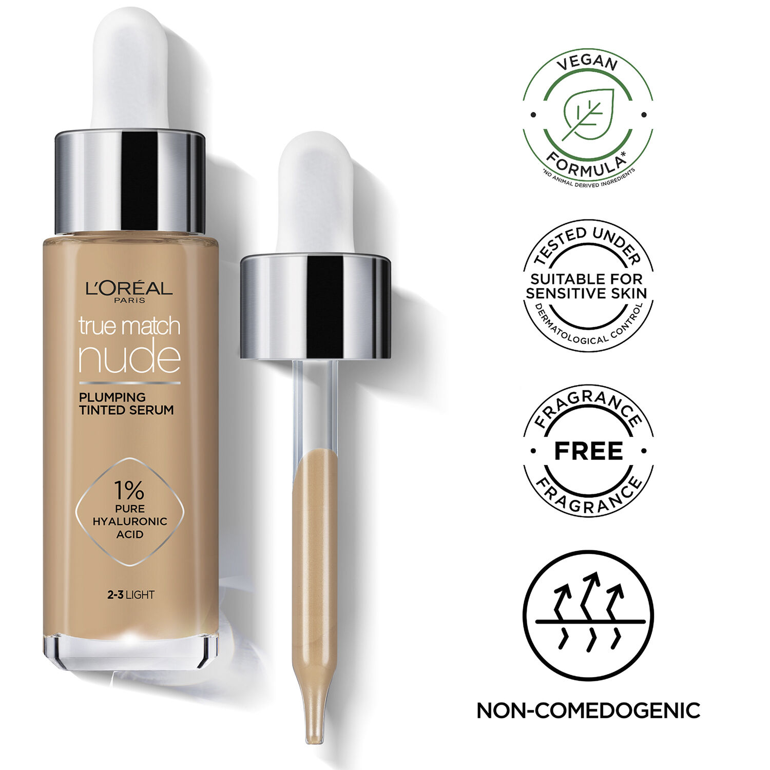 True Match Nude Plumping Tinted Serum
