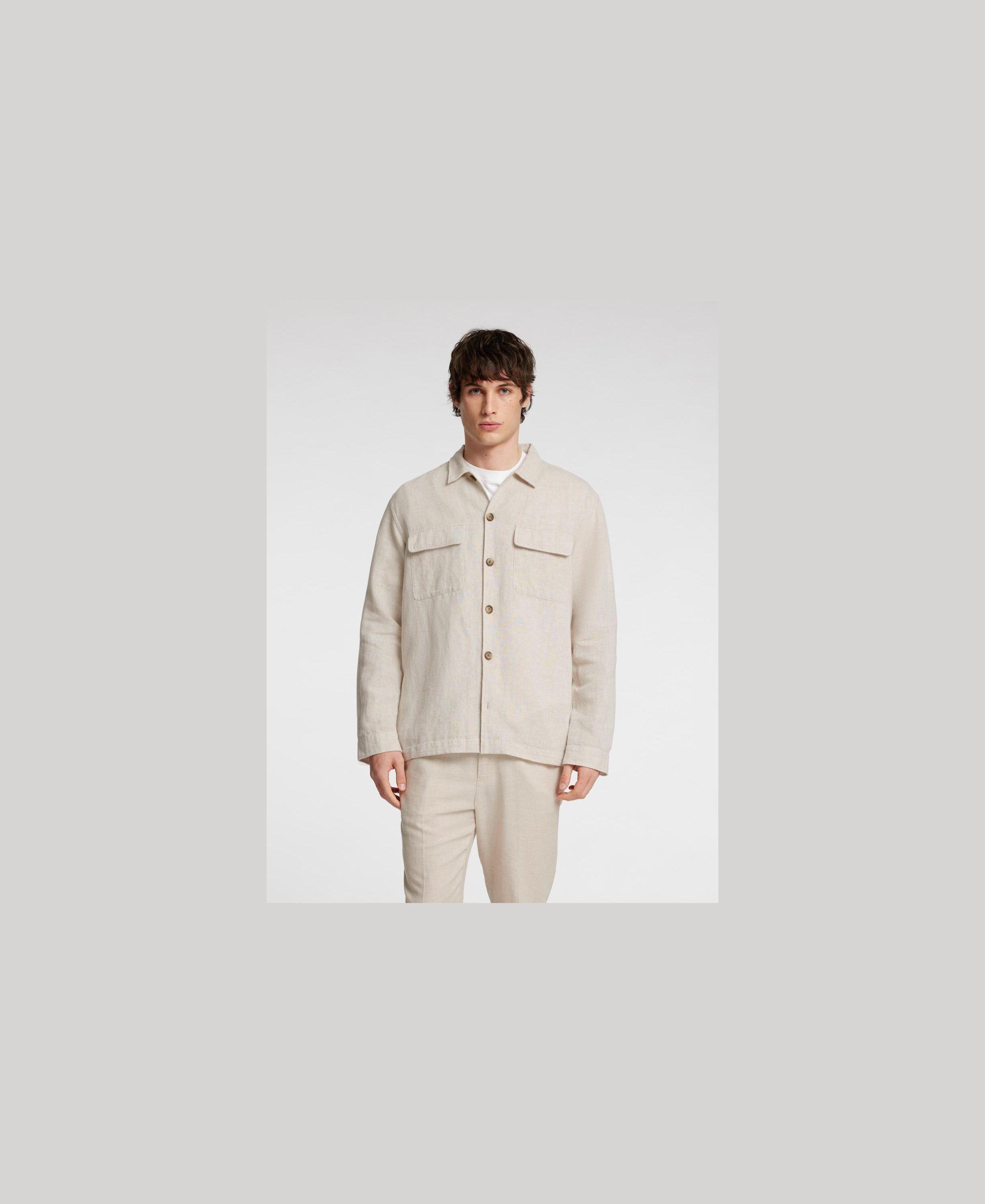 SLH-LEROY SUN OVERSHIRT LS NOOS