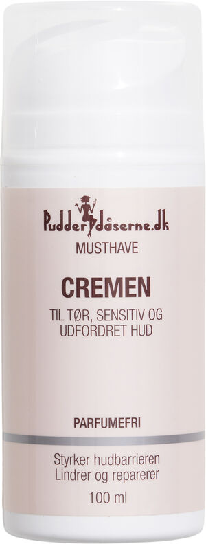 Pudderdåserne Cremen til tør hud 100 ml
