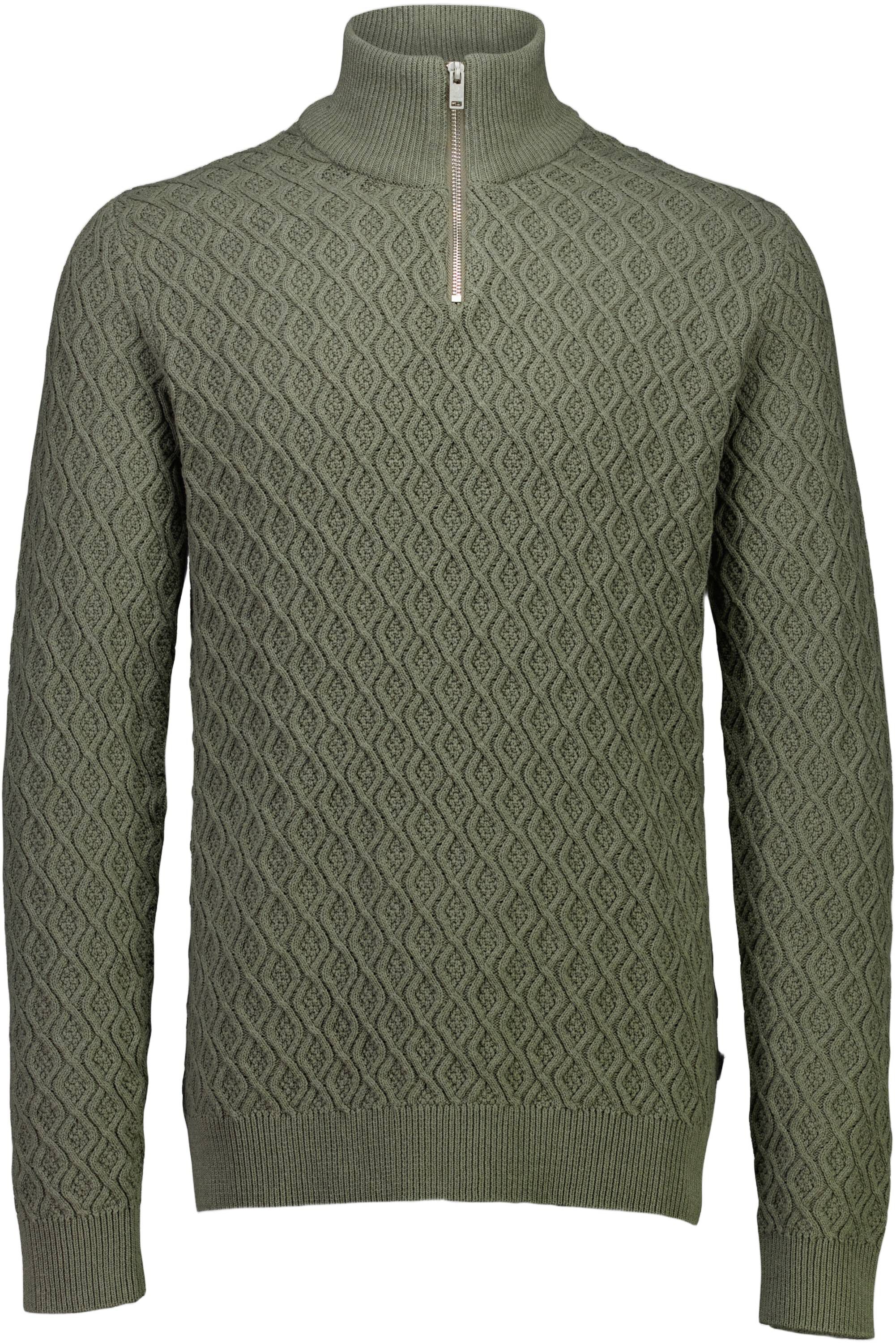 Recycle structure half zip