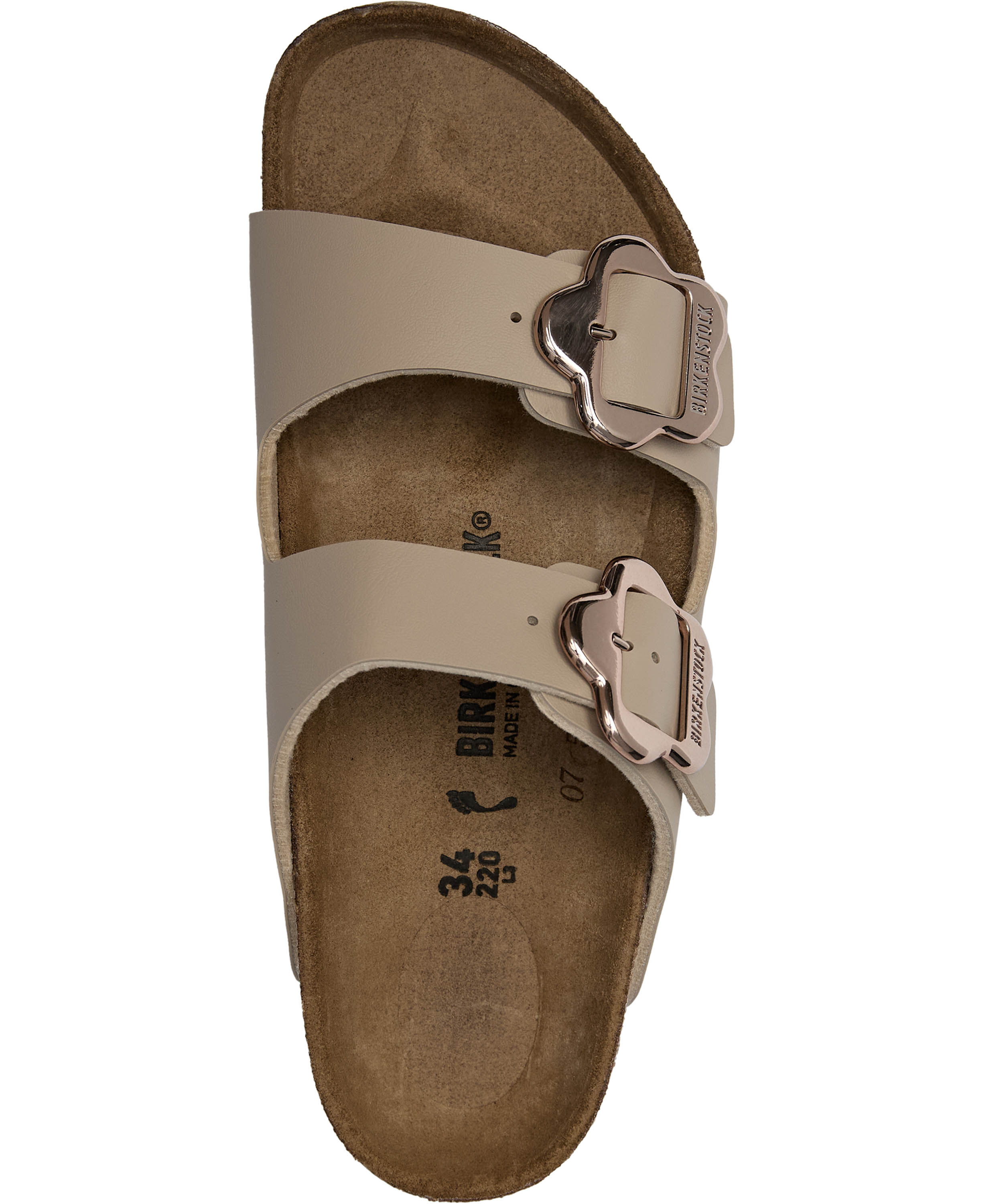 Arizona Kids Flower Buckle BF Sandcastle